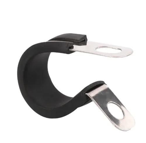 ZYHNYTAO 2 teile/los 304 Edelstahl Gummi Ausgekleidet P Clips Kabel Montage Schlauch Rohr Klemme von ZYHNYTAO