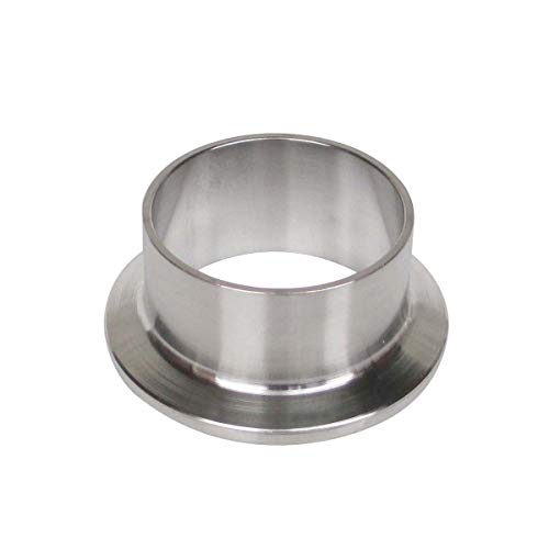 ZYHNYTAO 3/4'' 1'' 1,5'' 2'' 3'' 3,5'' 4'' 5'' 6'' 8'' Sanitärschweiß-Aufsteckhülse, Tri-Clamp-Typ, Edelstahl SUS 304 von ZYHNYTAO