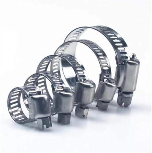 ZYHNYTAO 5 stücke 6mm-25mm 304 Edelstahl Kraftstoffleitung Schlauchschelle Clip Optional für Luftschlauch Wasserrohr Kraftstoffschlauch Silikon ZYHNYTAO 5 stücke 6mm-25mm 304 Edelstahl Kraftstoffleitung Schlauchschelle Clip Optional für Luftschlauch Wasserrohr Kraftstoffschlauch Silikon von ZYHNYTAO