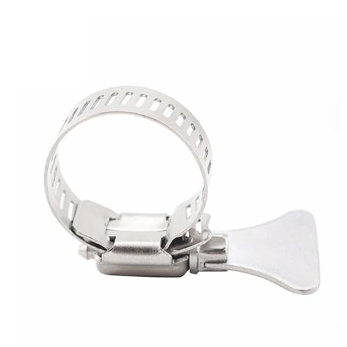 ZYHNYTAO Edelstahl 304 Verschiedene Arten Von Modellen Schneckengetriebe Schlauchschelle Hoop Mit Griff, Für Kraftstoff Rohr Clips Wasser von ZYHNYTAO