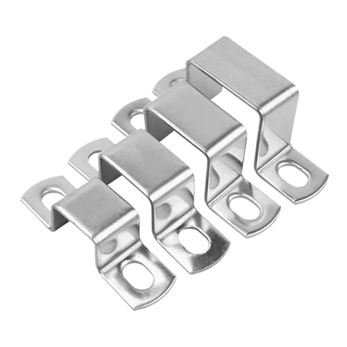 ZYHNYTAO Quadratische Rohrschelle Sattelklemme Pferderücken Schlauchschelle Befestigungsschnallen Sanitär Festziehen Ohm Rohrkarte M-förmig U-förmig Quadrat Rechteck von ZYHNYTAO