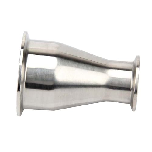 ZYHNYTAO Sanitär Edelstahl Ferrule Reduzierstück Fit 1,5'' 2'' 2,5'' 3'' 3,5'' 4'' Tri Clamp SUS SS304 von ZYHNYTAO