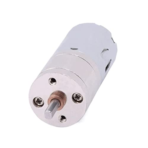 ZYHNYTAO Untersetzungsmotor Gleichstrom-Schneckengetriebemotor 25GA370 12-Volt-Getriebe Kleiner Gleichstrommotor Mikro-Gleichstrom-Getriebemotor Rotierender variabler von ZYHNYTAO