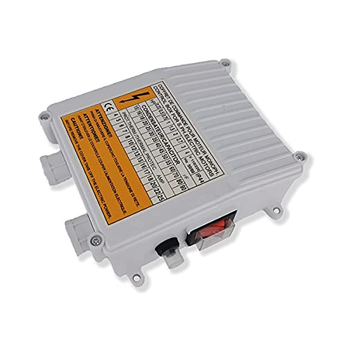 ZYIY Tiefbrunnenpumpen schaltbox Steuerkasten 1.1kw 1.5Hp Schalter Control Box 45uf 16A Teile Kondensator Controller Tauchbrunnenpumpe Externer Steuerkastenschutzschalterbox elektrische anschlussbox von ZYIY