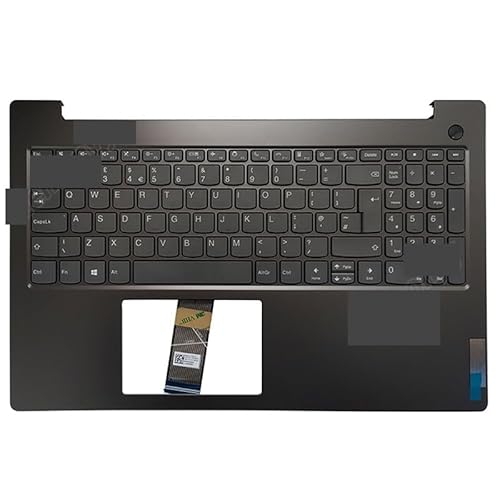 ZYJOZMD FÜR Lenovo V15 G2-ITL ALC IJL G3 IAP Laptop LCD Back Cover US/UK/Französisch/Spanisch Tastatur Palmrest 5CB1B96446 AP21S000400(Glossy UK) von ZYJOZMD