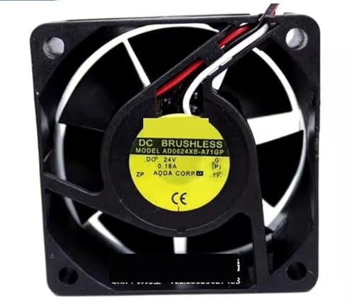 ZYJOZMD Für ADDA AD06024XB-A71GP DC 24V 0,18 A 60x60x25mm 3-Draht Server Lüfter ZYJOZMD Für ADDA AD06024XB-A71GP DC 24V 0,18 A 60x60x25mm 3-Draht Server Lüfter von ZYJOZMD