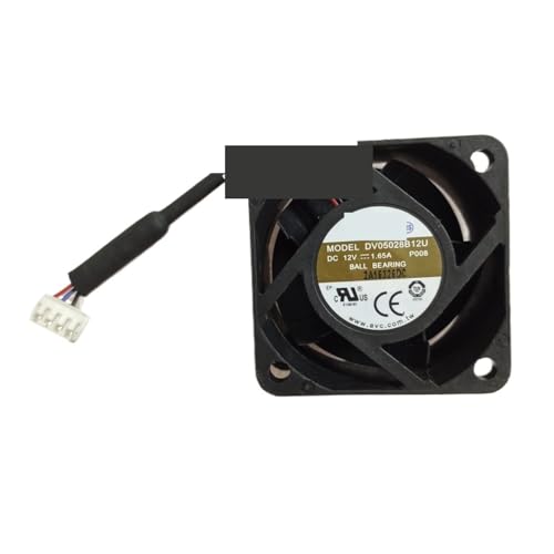 ZYJOZMD Für AVC DV05028B12U P008 DC 12V 1,65 A 50x50x28mm 4-Draht Server Lüfter von ZYJOZMD