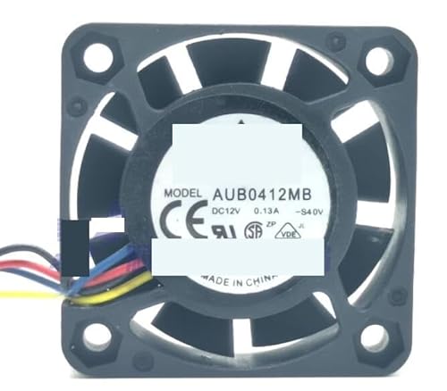 ZYJOZMD Für Delta Electronics AUB0412MB DC 12V 0,13A 40x40x15mm 3-Draht Server Lüfter ZYJOZMD Für Delta Electronics AUB0412MB DC 12V 0,13A 40x40x15mm 3-Draht Server Lüfter von ZYJOZMD