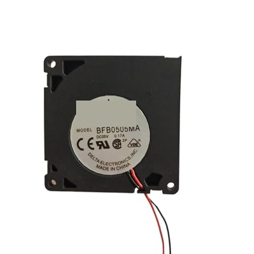 ZYJOZMD Für Delta Electronics BFB0505MA DC 5V 0,17 A 50x50x10mm 2-Draht Server Lüfter von ZYJOZMD