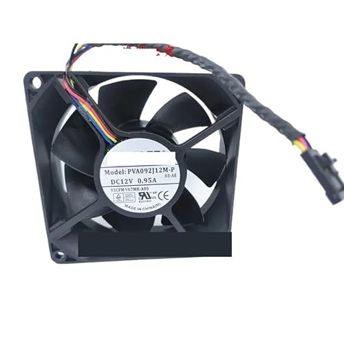 ZYJOZMD Für FOXCONN PVA092J12M-P DC 12V 0,95 A 90x90x32mm 4-Draht Server Lüfter von ZYJOZMD