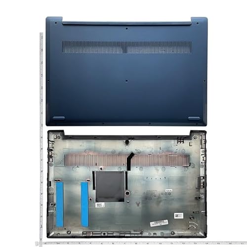 ZYJOZMD Für Lenovo für XiaoXin-15 2019 Ideapad S340-15 S340-15IWL S340-15API S340-15IIL Laptop LCD Back Cover Lünette Palmrest Bottom Fall(D Cover Dark Blue) von ZYJOZMD