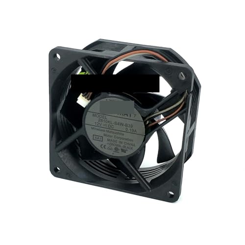 ZYJOZMD Für NMB 2810KL-S4W-B39 XA1 DC 12V 0,19 A 70x70x25mm 3-Draht Server Lüfter von ZYJOZMD
