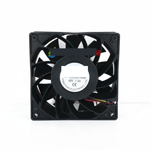 ZYJOZMD Für SNOWFAN YY12038H48B DC 48V 1.0A 120x120x38mm 4-Draht Server Lüfter von ZYJOZMD