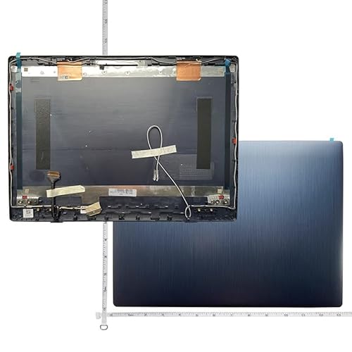 ZYJOZMD Laptop-Gehäuseabdeckung für Lenovo IdeaPad 3 14IIL05 14IML05 14IGL05 14ARE05 LCD-Oberseite, Rückseite und Frontblende(Dark Blue A Shell) von ZYJOZMD