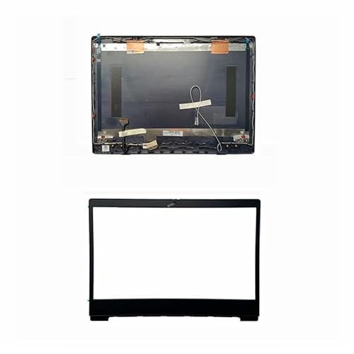 ZYJOZMD Laptop-Gehäuseabdeckung für Lenovo IdeaPad 3 14IIL05 14IML05 14IGL05 14ARE05 LCD-Oberseite, Rückseite und Frontblende(Dark Blue A and B) von ZYJOZMD