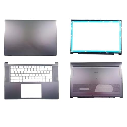 ZYJOZMD Laptop-LCD-Rückabdeckung, Vorderrahmen, Obergehäuse, Untergehäuse für Dell Latitude 7640 E7640 0J0X72 0V00X TYPHR YDJ56 8VG88 (D Case 08VG88) von ZYJOZMD