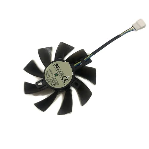ZYJOZMD T129215SU, GPU-Kühler, Grafikkartenlüfter (DIY ist 2 Kugellager) für GIGABYTE RX 580 480 570 470 für GTX 1070 1060 1050 Ti(1Pcs C Fan) von ZYJOZMD