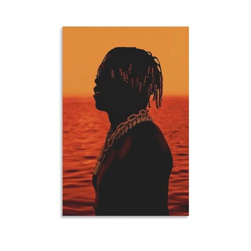 ZYKAA Lil Yachty Album Cover Leinwand Musik Poster Zimmer Ästhetische Leinwand Kunst Innen Wandposter 40 x 60 cm Unrahmen Stil von ZYKAA