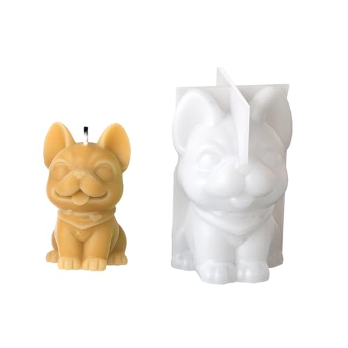 Silikonform Epoxidharzformen Handgefertigte Formen Hundeform Kerzenherstellung Formen Silikon Ornament Formen Für Kerze von ZYKEJJDDAK