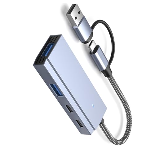 USB3.0- Und Typ C Hubs Mehrere USB Splitter 5Gbit / S Hohe Datenübertragungsadapter Für Telefontablets USB3.0- Und Typ C Hubs Mehrere USB Splitter 5Gbit / S Hohe Datenübertragungsadapter Für Telefontablets von ZYKEJJDDAK