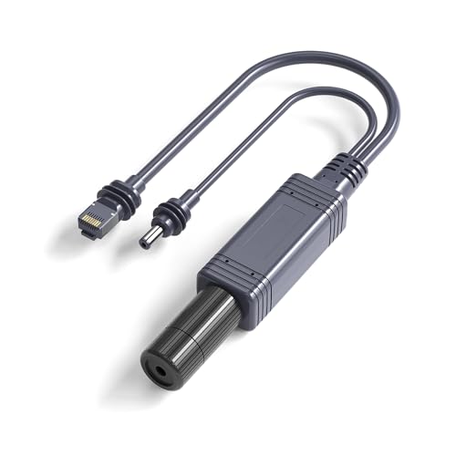 ZYKEJJDDAK 100W Isolierte Gigabit Leistung Über Ethernet Splitter 1000 Mbit/S Geschwindigkeit Für Dishy Ethernet Splitter Mit RJ45 Schnittstellen von ZYKEJJDDAK