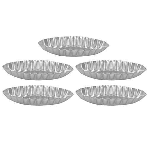 ZYKEJJDDAK 15 Stück Aluminium Obstkuchenform Dessert Backen Zubehör Backformen Pfanne Dekorieren von ZYKEJJDDAK