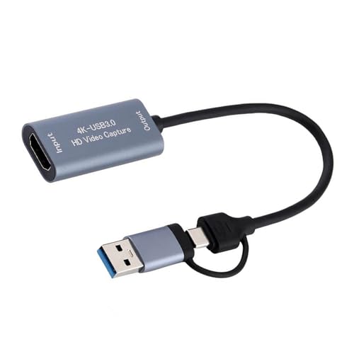 ZYKEJJDDAK 2K Video Erfasst Karten USB+Typ C Zu HDTV Video Grabbers Recorder Für Game Camcorder Kamera Aufnahme Live Streaming von ZYKEJJDDAK