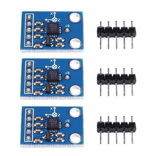 ZYKEJJDDAK 3pcs Gy -61 Adxl335 3‑5V Triaxial Accelerometer Neigungswinkelmodul Beschleunigungsmesserwinkel Sensoren Neigungswinkelmodul ZYKEJJDDAK 3pcs Gy -61 Adxl335 3‑5V Triaxial Accelerometer Neigungswinkelmodul Beschleunigungsmesserwinkel Sensoren Neigungswinkelmodul von ZYKEJJDDAK