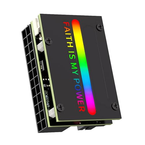 ZYKEJJDDAK Abgleer Computer Power Connector 24Pin Die Mit 18 Voreingestellten Farbe Für Anpassbare Gaming PC Ästhetik Miteinander Verbunden Sind ZYKEJJDDAK Abgleer Computer Power Connector 24Pin Die Mit 18 Voreingestellten Farbe Für Anpassbare Gaming PC Ästhetik Miteinander Verbunden Sind von ZYKEJJDDAK