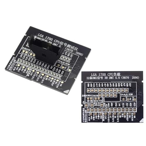 ZYKEJJDDAK Desktop LGA 1700 CPU DMI 5.0 H670 Z690 CPU Socket Tester Dummies Last Gefälschte Last Mit LED Indikatoren Reparaturplatte ZYKEJJDDAK Desktop LGA 1700 CPU DMI 5.0 H670 Z690 CPU Socket Tester Dummies Last Gefälschte Last Mit LED Indikatoren Reparaturplatte von ZYKEJJDDAK