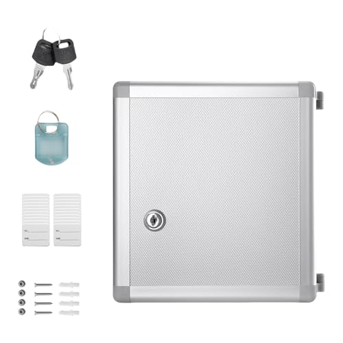 ZYKEJJDDAK Doppelseitige Organizer-Box mit Wandmontage, praktische Metallmaterialien für Wohnungsparkplatz von ZYKEJJDDAK