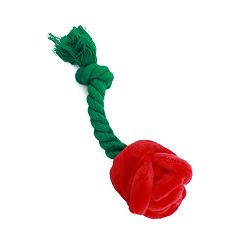 ZYKEJJDDAK Gefülltes Hundespielzeug Quietschen Plüsch Rose Blume Welpen Zahnen Spielzeug Interaktives Kauspielzeug für Hunde Verbessert ZYKEJJDDAK Gefülltes Hundespielzeug Quietschen Plüsch Rose Blume Welpen Zahnen Spielzeug Interaktives Kauspielzeug für Hunde Verbessert von ZYKEJJDDAK