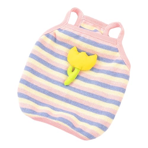 ZYKEJJDDAK Gestreiftes Kostüm für Mädchen und Hunde, Kleidung, Geburtstagsparty, Welpen, Sommerkleid mit Blume, Urlaubsparty ZYKEJJDDAK Gestreiftes Kostüm für Mädchen und Hunde, Kleidung, Geburtstagsparty, Welpen, Sommerkleid mit Blume, Urlaubsparty von ZYKEJJDDAK