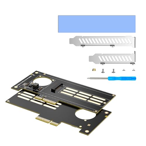 ZYKEJJDDAK High Performances PCIE5.0 Bis NVME2.0 Adapterkarte Für Videobearbeitung Und 3D Modellierungsanwendungen Und Spielen ZYKEJJDDAK High Performances PCIE5.0 Bis NVME2.0 Adapterkarte Für Videobearbeitung Und 3D Modellierungsanwendungen Und Spielen von ZYKEJJDDAK