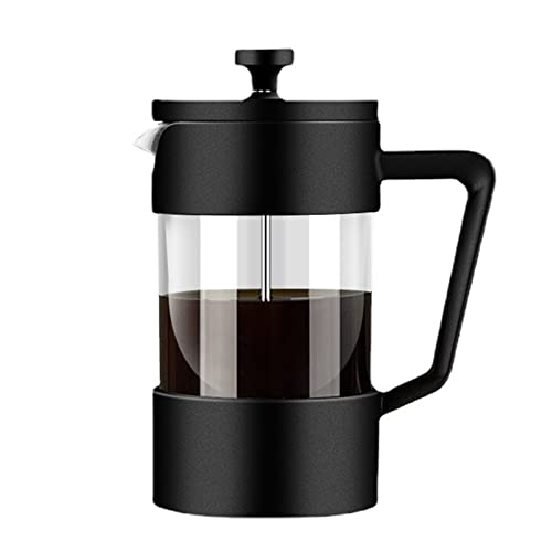 ZYKEJJDDAK - Kaffeebereiter für kaltgebrühtes Gebrüh: Verdicktes Glas, Kaffeepressen für Tee und Milchaufschäumer von ZYKEJJDDAK