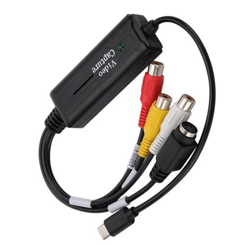 ZYKEJJDDAK S Video Zu USB C Kabeladapter Video Erfasst Kartenadapter PC Kabel Für NTSC Erfasst Geräte von ZYKEJJDDAK