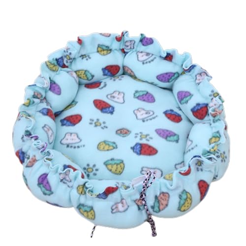ZYKEJJDDAK Süßes Katzenbett, warme Haustiermatte, Kätzchen-Liege, Kissen, Katzenhaus-Zelt, sehr weich, kleine Hundematte, Tasche, waschbare Katzen ZYKEJJDDAK Süßes Katzenbett, warme Haustiermatte, Kätzchen-Liege, Kissen, Katzenhaus-Zelt, sehr weich, kleine Hundematte, Tasche, waschbare Katzen von ZYKEJJDDAK