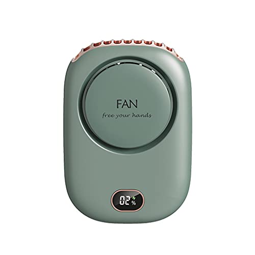 ZYKEJJDDAK Tragbarer Handventilator, wiederaufladbar, USB-Hals-Ventilator, 3 Luft, kleiner tragbarer Hals-Ventilator, USB-Ladeventilator von ZYKEJJDDAK