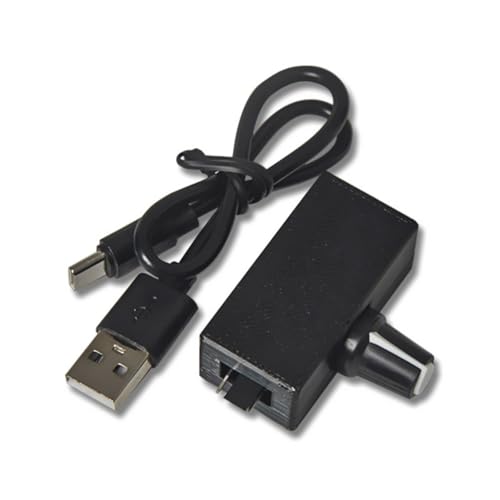ZYKEJJDDAK USB-auf-4-Pin-PC-Lüfter-Netzadapter, 8 W, DC 12 V, Geschwindigkeitsregler mit Step-Up-Spannungen und 2/3-Wege-Kabel im Lieferumfang enthalten ZYKEJJDDAK USB-auf-4-Pin-PC-Lüfter-Netzadapter, 8 W, DC 12 V, Geschwindigkeitsregler mit Step-Up-Spannungen und 2/3-Wege-Kabel im Lieferumfang enthalten von ZYKEJJDDAK