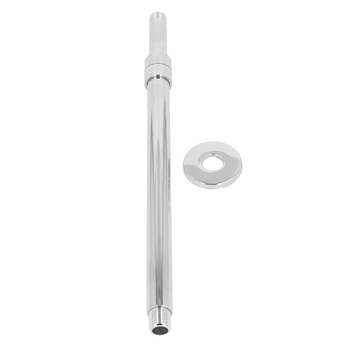 27.6in Ceiling Shower Extension Arm | Stainless Steel Adjustable Shower Head Mount | Leakproof Design for Bathroom/Spa Use von ZYLARUM