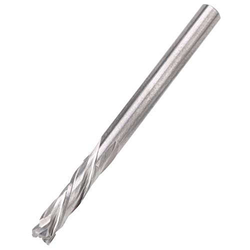3 - Flötenkarbid -Fräser | 3,175 mm Schaftdurchmesser für Aluminium & nicht Eisen Metalle | CNC Router Bit Holzbearbeitungswerkzeuge/Gravur/DIY | Wolframstahl, insgesamt 40 mm 3 - Flötenkarbid -Fräser | 3,175 mm Schaftdurchmesser für Aluminium & nicht Eisen Metalle | CNC Router Bit Holzbearbeitungswerkzeuge/Gravur/DIY | Wolframstahl, insgesamt 40 mm von ZYLARUM