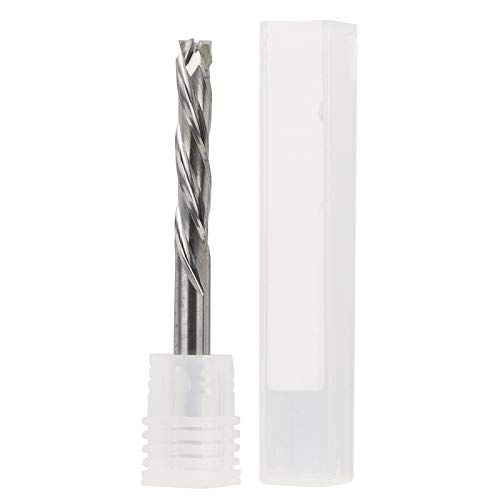 3 Flute Carbide End Mill for Aluminum | 6mm Shank CNC Router Bit | Woodworking Cutting Tools/Metal Milling | 32mm Cutting Length, 70mm Overall von ZYLARUM
