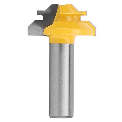 45 Grad Router Bit 1 /2 Zoll Shank | Carbid 2 Flötenholz Schneidwerkzeug für Schubladen / Schränke / Gelenke | 12,7 mm Schnitttiefe, industrielle Note 45 Grad Router Bit 1 /2 Zoll Shank | Carbid 2 Flötenholz Schneidwerkzeug für Schubladen / Schränke / Gelenke | 12,7 mm Schnitttiefe, industrielle Note von ZYLARUM