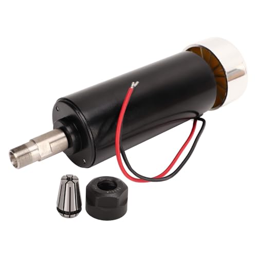 52mm Spindle Motor 500W 12000RPM | ER11 Collet CNC Motor for Milling Engraving Machine | Cooling System DC48V Motor for Wood/Acrylic/PCB Engraving | 600mN.m High Output 52mm Spindle Motor 500W 12000RPM | ER11 Collet CNC Motor for Milling Engraving Machine | Cooling System DC48V Motor for Wood/Acrylic/PCB Engraving | 600mN.m High Output von ZYLARUM