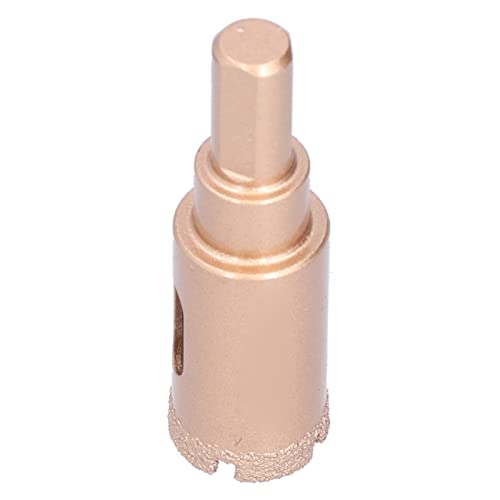 Abrasive Brazed Hole Opener 20mm | Heat Treated for Granite & Marble | Angle Grinder Drill Piece for Concrete/Stone/Tile | Triangular Shank von ZYLARUM