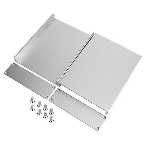 Aluminum Enclosure 33x114x150mm | Die - Cast Alloy Heat Dissipation & EMI Barrier | Junction Box for Electronics/Circuit Boards/DIY Projects | Oxidized Exterior, 1.5mm Thick von ZYLARUM
