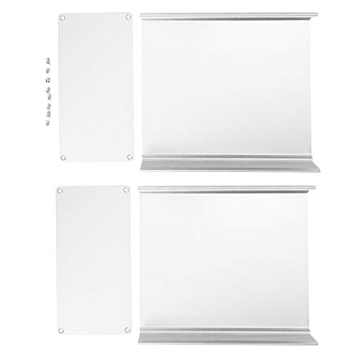 Aluminum Project Box 80x160x180mm | Die - Cast Enclosure for Electronics/PCB Junction/DIY | Heat Dissipation & Transmission Safeguarding | Split Type Case with Screws von ZYLARUM