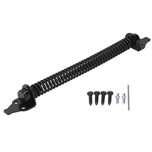 Automatic Closing Gate Spring High - Performance | Carbon Steel with Electrophoretic Finish | Adjustable Tension for Outdoor Gates/Fences/Villa Yards | Complete Kit Included von ZYLARUM