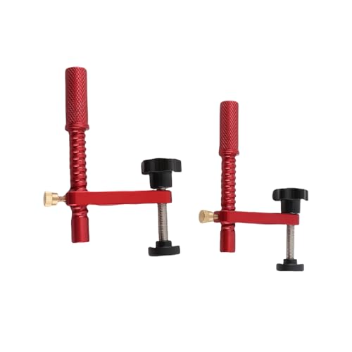Bench Dog Clamp Set 20mm with Protective Pads | Strong Aluminum Alloy Clamps for Woodworking Workbench | Secure Drilling/Cutting/Sanding | 2 Clamps & 2 Pins Included Bench Dog Clamp Set 20mm with Protective Pads | Strong Aluminum Alloy Clamps for Woodworking Workbench | Secure Drilling/Cutting/Sanding | 2 Clamps & 2 Pins Included von ZYLARUM