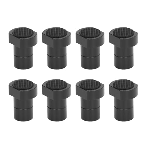Bench Dogs 3/4 Inch 19mm | Secure Grip Rubber Inserts for Woodworking Clamps | Aluminum Alloy Workbench Stops for Planing/Sanding/Milling | 8Pcs Set with Straight Design Bench Dogs 3/4 Inch 19mm | Secure Grip Rubber Inserts for Woodworking Clamps | Aluminum Alloy Workbench Stops for Planing/Sanding/Milling | 8Pcs Set with Straight Design von ZYLARUM